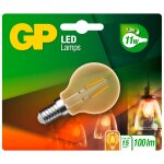 Gp lighting led mini globe gold e14 1, 2w (25w)filament gp 080589