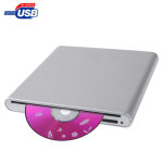Graveur cd / dvd externe usb 2. 0 en alliage d'aluminium plug and play