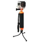 Grip de poigne flottante avec porte - trpied et sangle anti - perte rglable pour gopro hero5 / 4 / ...