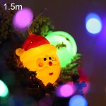 Guirlande lumineuse  del de 1, 5 m du temps des ftes, 10 del, 2 piles aa, bote  piles alimente, ...