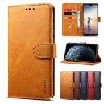 Gussim business style horizontal horizon cuir coating avec porte - cartes et portefeuille pour iphone ...
