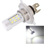 H4 4. 2w 630lm lumi�re blanche 21 led 2835 smd ampoule de phare de voiture, courant constant, dc 12 - ...