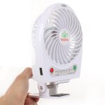Hadata ventilateur rechargeable portatif usb / li - ion de 4, 3 pouces avec rglage du troisime vent ...