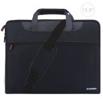 Haweel 15, 6 pouces sac  bandoulire ordinateur portable  glissire paule, pour macbook, samsung, ...