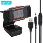 Hd 720p camra d ordinateur rotative usb webcam pc camera pour skype / android tv