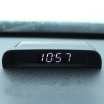 Horloge de voiture de nuit solar automobile horloge �lectronique temp�rature temp�rature + date + semaine ...