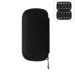 Housse de sac de rangement en n�opr�ne u disk, taille du sac: 16x8, 5 cm (noir)