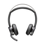 Hp poly voyager focus 2 uc stereo avec station usb - c / a
