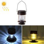 Hsr002 lampe de camping � lanterne solaire r�tro ext�rieure, spec: lumi�re portable - chaude