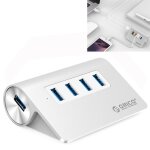 Hub orico m3h4 - v1 en alliage d aluminium 4 ports usb 3. 0