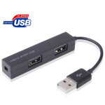 Hub usb 2. 0 haute vitesse à 4 ports (noir) Hub usb 2. 0 haute vitesse à 4 ports (noir)
