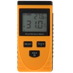 Humidimètre numérique à bois avec écran lcd (orange) Humidimètre numérique à bois avec écran lcd (orange)