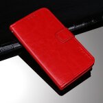 Idewei crazy horse texture horizontal flip cuir coating avec porte - cartes et portefeuille pour iphone ...