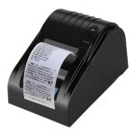 Imprimante de reu thermique portable de 90 mm / sec pos - 5890t, commande compatible esc / pos (noir) ...