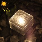 Ip68 étanche à l énergie solaire en verre trempé alimenté extérieur led enterré lumière lampe de décoration ... Ip68 étanche à l énergie solaire en verre trempé alimenté extérieur led enterré lumière lampe de décoration ...