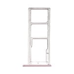 Ipartsacheter pour asus zenfone 4 max / zc554kl carte sim et tf plateau (or rose)