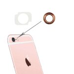 Ipartsacheter pour iphone 6 plus et 6 s plus anneau de lentille de la cam�ra arri�re + bracker lampe ...