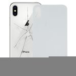 Ipartsacheter pour iphone x couverture de batterie en verre (blanc) Ipartsacheter pour iphone x couverture de batterie en verre (blanc)