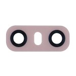 Ipartsacheter pour lg g6 h870 / h871 / h872 / ls993 lentille cam�ra arri�re avec adh�sif (rose)