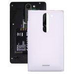 Ipartsacheter pour nokia asha 502 dual sim couvercle de la batterie (blanc)