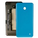 Ipartsacheter pour nokia lumia 635 bo�tier couvercle arri�re de la batterie + bouton lat�ral (bleu)