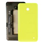 Ipartsacheter pour nokia lumia 635 bo�tier couvercle arri�re de la batterie + bouton lat�ral (jaune)