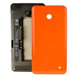 Ipartsacheter pour nokia lumia 635 bo�tier couvercle arri�re de la batterie + bouton lat�ral (orange) ...