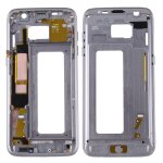 Ipartsacheter pour samsung galaxy s7 edge / g935 botier avant lcd cadre lunette (gris)