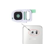 Ipartsacheter pour samsung galaxy s7 / g930 housse de camra arrire (blanc)