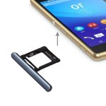 Ipartsacheter pour sony xperia xz premium (double carte sim) micro sd / carte sim bac + carte slot port ...