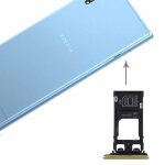 Ipartsacheter pour sony xperia xz (dual sim version) carte sim et micro sd / carte sim (or)
