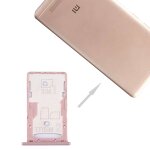 Ipartsacheter xiaomi redmi 4a carte sim et sim / tf plateau (or rose)