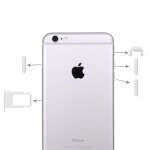 Ipartsbuy 4 en 1 pour iphone 6 plus (plateau de carte + touche de contr�le du volume + bouton d alimentation ...