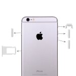 Ipartsbuy 4 en 1 pour iphone 6 plus (plateau de carte + touche de contr�le du volume + bouton d alimentation ...