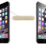 Ipartsbuy bouton d alimentation d origine pour iphone 6 et 6 plus (gold)