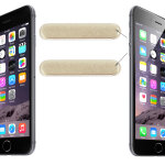 Ipartsbuy cl de contrle du volume d origine pour iphone 6 et 6 plus (gold)