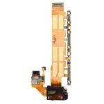 Ipartsbuy power button + remplacement du c�ble de chargement du c�ble flex pour sony xperia z3 + / z4 ...