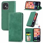 Pour iphone 13 pro rtro skin sentez l'tui en cuir horizontal horizontal magntique professionnel avec ...