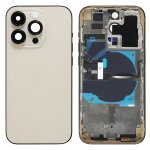 For iphone 14 pro battery back cover with power + volume flex cable + wireless charging module, version:ce ...