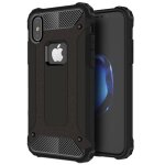 Pour iphone x magic armour tpu + boîtier combiné pour pc (noir) Pour iphone x magic armour tpu + boîtier combiné pour pc (noir)