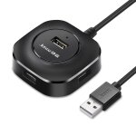 Jasoz hub usb2. 0 hub usb2. 0 hub 1  4 hub d'amarrage, couleur: noir 0. 5m