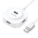 Jasoz humb2. 0 hub usb2. 0 hub 1  4 hub d'amarrage, couleur: blanc 1. 2m
