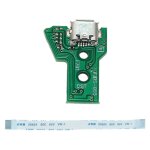 Jcd jds - 055 porture de chargement usb avec cble fpc flex de 12 broches pour ps4