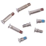 Jeu de vis du capot inf�rieur pour macbook pro retina 16, 2 pouces a2485 2021 (argent)