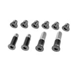 Jeu de vis de couvercle infrieur 10 en 1 pour macbook air retina 13 pouces a1932 2018 emc3184 (noir) ...