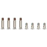 Jeu de vis de couvercle inf�rieur pour macbook pro retina m3 14 16 a2918 a2991 a2992 (argent)