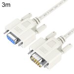 Jinghua b110 cble db mle  femelle rs232 srie com cordon ligne de connexion de priphrique d'imprimante, ...