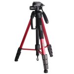 Jmary kp2264 tr�pied portable d�tachable pour t�l�phone portable slr support en alliage d'aluminium (rouge) ...
