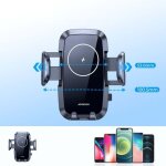 Joyroom car mount wireless charger (air outlet version) 4. 5 - 6. 8 inch, 15w, black (jr - zs241 - air) ...