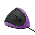Jsy - 05 6 keys souris verticale c�bl�e ergonomie souris optique de la souris (violet)